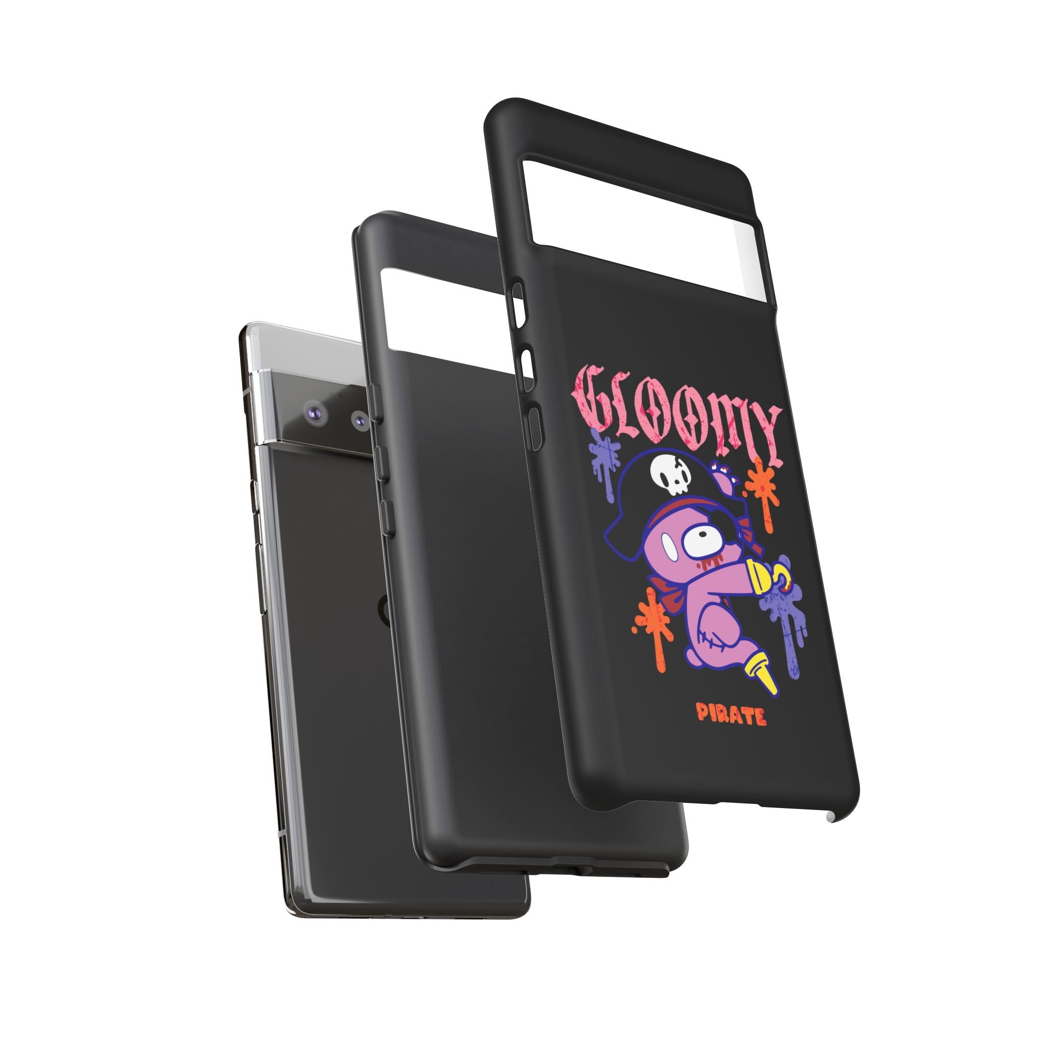 gloomy bear Halloween pirate Phone Case